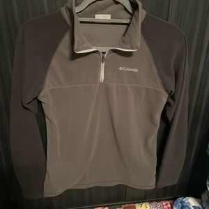Columbia Charcoal Fleece Quarter-Zip